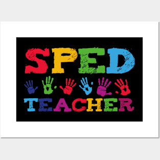 SPED Special Education Teacher educators gift Posters and Art